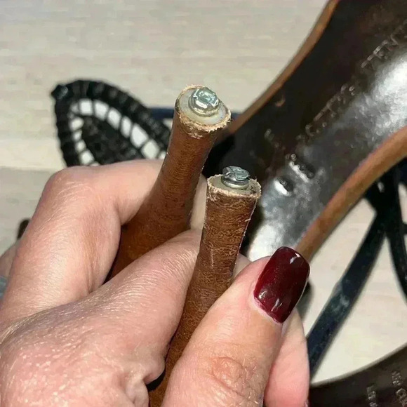 Bottega Veneta brown woven Lace Up sandal Heels sz 38
READ DESCRIPTION - Picture 8 of 10